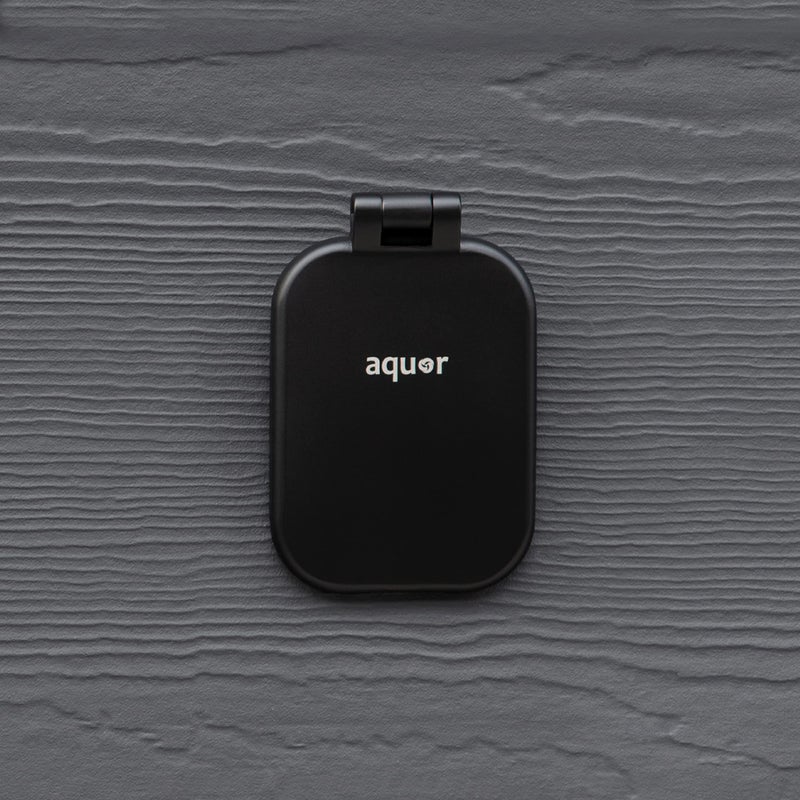 Aquor غطاء حريق منزل أكور V2+ المتميز، غطاء صنبور من الفولاذ المقاوم للصدأ، واقي من الطقس، متوافق مع صنبور V2+ المقاوم للصقيع، صنبور خارجي، فولاذ مقاوم للصدأ مطفي - Image 2